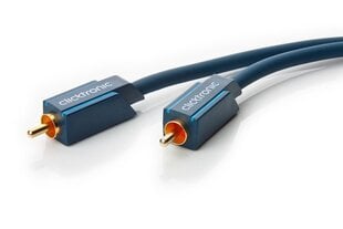 Clicktronic RCA, 0,5 m cena un informācija | Kabeļi un vadi | 220.lv