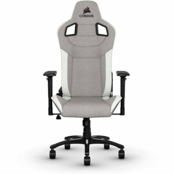 Spēļu krēsls Corsair T3 Rush, balts/pelēks cena un informācija | Biroja krēsli | 220.lv