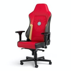 Spēļu krēsls Noblechairs Hero Iron Man Edition, melns/sarkans cena un informācija | Biroja krēsli | 220.lv