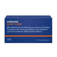 Orthomol Junior C plus košļājamās tabletes N30 meža oga цена и информация | Витамины, пищевые добавки, препараты для иммунитета | 220.lv