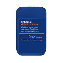 Orthomol Vitamin C Depo tabletes N100 цена и информация | Витамины, пищевые добавки, препараты для иммунитета | 220.lv