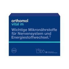 Orthomol Vital m (pulveris+tabletes+kapsulas) N30 цена и информация | Витамины, пищевые добавки, препараты для хорошего самочувствия | 220.lv