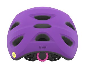 Bērnu veloķivere Giro Scamp, rozā/violeta cena un informācija | Ķiveres | 220.lv