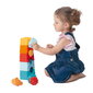 Mozaīkas tornis Dzīvnieki Chicco Krāsainie krūzītes piramīdas šķirotājs cena un informācija | Rotaļlietas zīdaiņiem | 220.lv