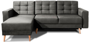 Universāls stūra dīvāns Asgard L, pelēks cena un informācija | Stūra dīvāni | 220.lv
