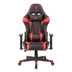 Spēļu krēsls Tempest Conquer, melns/sarkans cena un informācija | Biroja krēsli | 220.lv