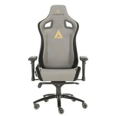 Spēļu krēsls Forgeon Acrux Leather, pelēks/daudzkrāsains cena un informācija | Biroja krēsli | 220.lv