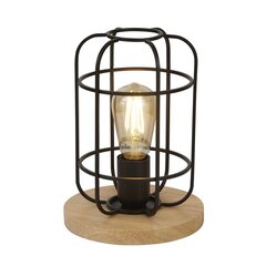 Searchlight galda lampa Vision Cage EU81951-1BK cena un informācija | Galda lampas | 220.lv