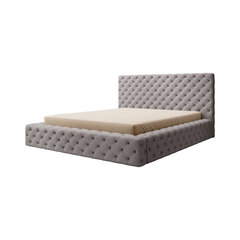Кровать  Princce, 160x200 см, серый цвет цена и информация | Кровати | 220.lv
