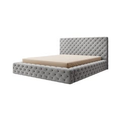 Кровать  Princce, 140х200 см, серый цвет цена и информация | Кровати | 220.lv