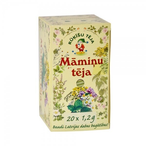 Tēja Māmiņu Rūķīšu, 1.2g N20 cena un informācija | Tējas un ārstniecības augi | 220.lv