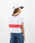 Liela izmēra T-krekls ar iegarenu muguras līniju balts meitenēm Gulliver цена и информация | Krekli, bodiji, blūzes meitenēm | 220.lv