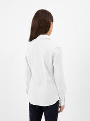 Блузка приталенного силуэта с длинным рукавом белая для девочек Gulliver цена и информация | Рубашки для девочек | 220.lv
