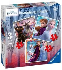 Puzle Ravensburger Frozen/Ledus Sirds, 3033, 25/36/49 d. cena un informācija | Puzles, 3D puzles | 220.lv