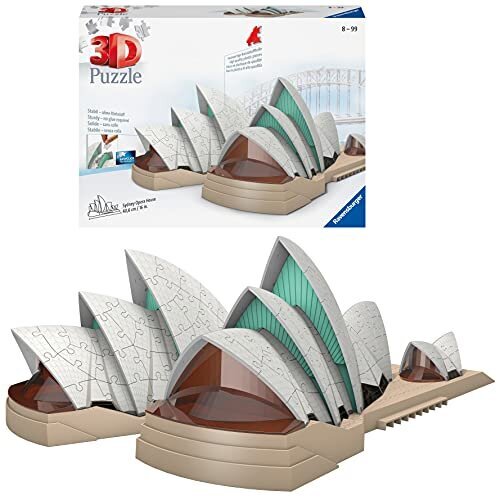 Puzle Ravensburger Sidnejas operas nams, 216 d. цена и информация | Puzles, 3D puzles | 220.lv