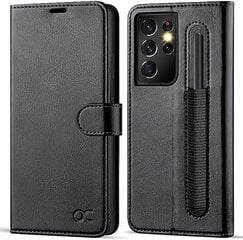 Чехол для телефона OCASE для Samsung Galaxy S21 Ultra, черный цена и информация | Чехлы для телефонов | 220.lv