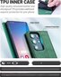 OCASE telefona maciņš priekš Samsung Galaxy S23 Ultra, zaļš cena un informācija | Telefonu vāciņi, maciņi | 220.lv