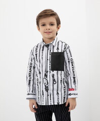 Krekls zēniem, balts цена и информация | Рубашки для мальчиков | 220.lv