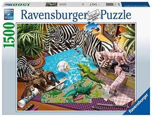 Ravensburger 16822 Приключения оригами, 1500 штук, расслабление, головоломки для взрослых, размер: 80x60 см, печать, Япония, разноцветный, пецци цена и информация | Пазлы | 220.lv