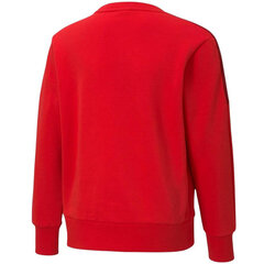 Džemperis zēniem Puma Alpha Crew FL 589266 11, sarkans cena un informācija | Zēnu jakas, džemperi, žaketes, vestes | 220.lv