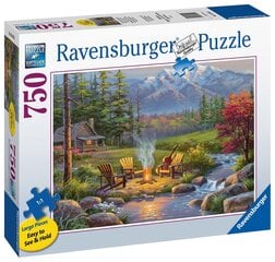 Ravensburger Puzzle 2d Большой формат: речный берег 750 Элементы 16445 цена и информация | Пазлы | 220.lv