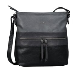 Женская сумка через плечо Tom Tailor Hobo 26104*60, черная цена и информация | Куинн | 220.lv