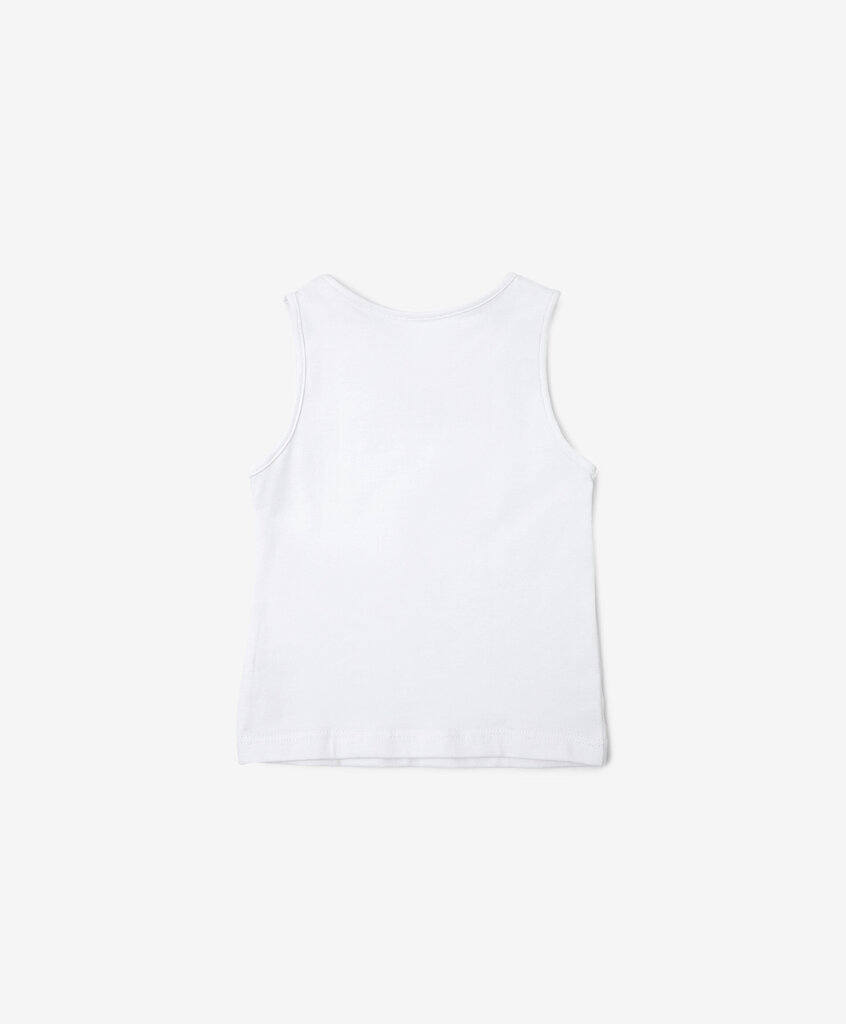 T-krekls meitenēm, balts цена и информация | Meiteņu apakšveļa | 220.lv