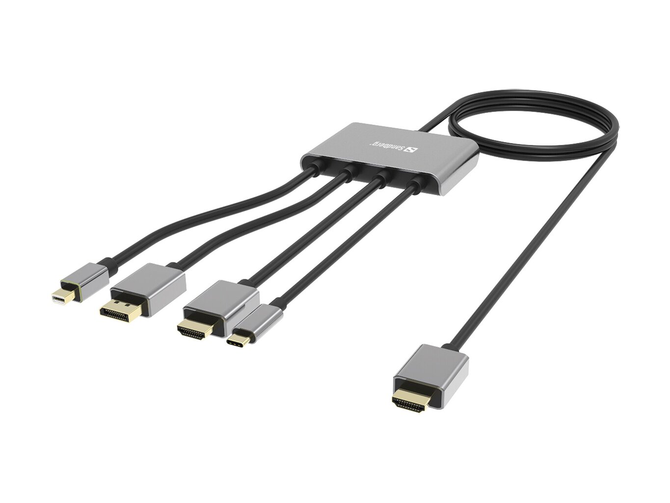 Sandberg All-In-1 509-21 cena un informācija | Adapteri un USB centrmezgli | 220.lv