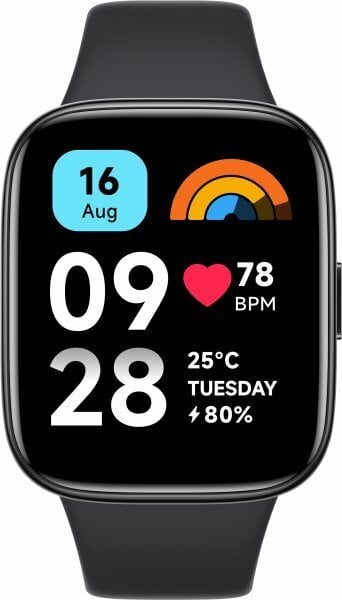 Xiaomi Redmi Watch 3 Active Black cena un informācija | Viedpulksteņi (smartwatch) | 220.lv