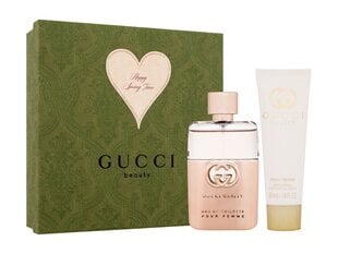 Komplekts sievietēm Gucci Guilty Pour Femme: EDT, 50 ml + ķermeņa losjons, 50 ml цена и информация | Женские духи | 220.lv