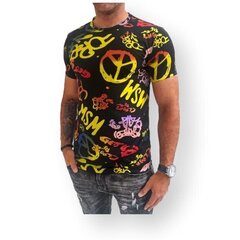 T-krekls vīriešiem Zavor RX5264-51828, melns цена и информация | Мужские футболки | 220.lv