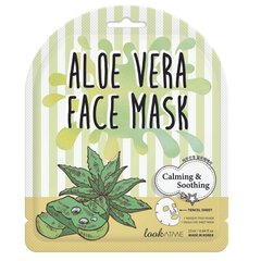 Nomierinoša sejas maska ​​ar alvejas ekstraktu Look At Me, 1 gab cena un informācija | Sejas maskas, acu maskas | 220.lv