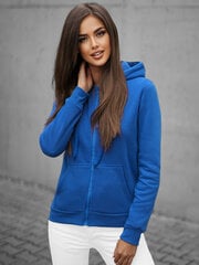Džemperis ar kapuci sievietēm Look JS/W03-51830-L, zils cena un informācija | Sieviešu džemperi | 220.lv