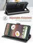 OCASE telefona maciņš priekš Google Pixel 6A, melns cena un informācija | Telefonu vāciņi, maciņi | 220.lv