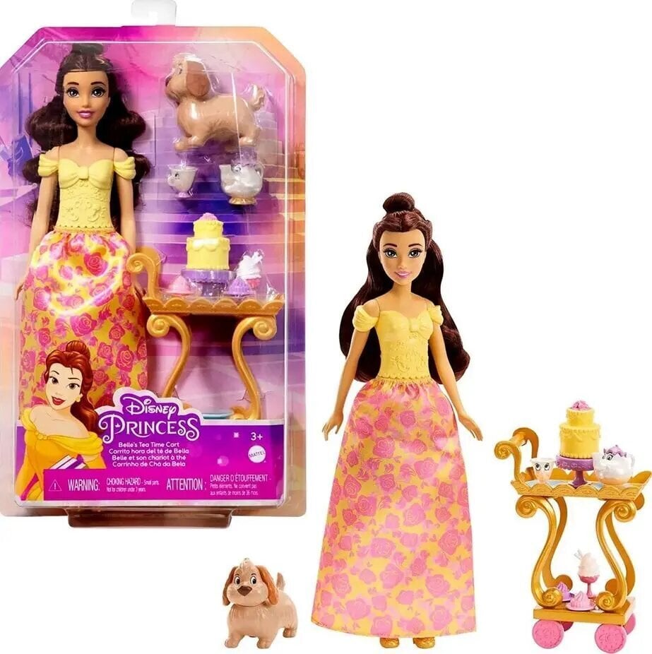 Disney princese Bella un tējas ratiņi цена и информация | Rotaļlietas meitenēm | 220.lv