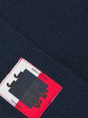 Jack & Jones cepure bērniem 12236565*03, tumši zils cena un informācija | Cepures, cimdi, šalles zēniem | 220.lv