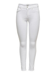 Женские джинсы облегающего кроя ONLBLUSH 15155438, белые цена и информация | Джинсы | 220.lv