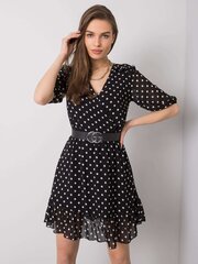 черное плиссированное платье paloma sublevel цена и информация | Платья | 220.lv