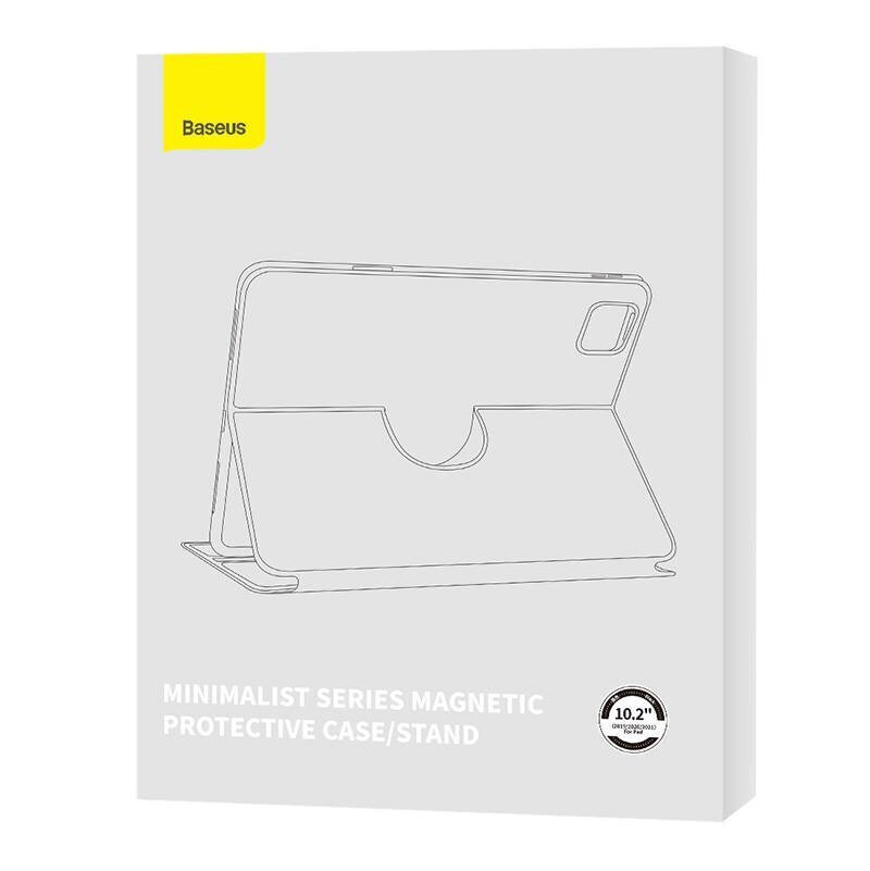 Baseus Minimalist Series IPad 10,2 collu magnētiskais aizsargvāciņš (melns) цена и информация | Somas, maciņi | 220.lv