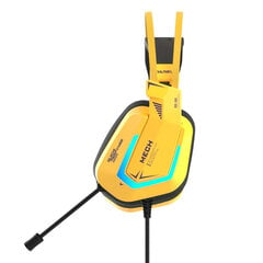 Dareu Игровые наушники Dareu EH732 USB RGB (желтые) цена и информация | Наушники с микрофоном Asus H1 Wireless Чёрный | 220.lv