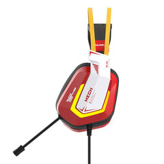 Dareu Игровые наушники Dareu EH732 USB RGB (красные) цена и информация | Наушники с микрофоном Asus H1 Wireless Чёрный | 220.lv