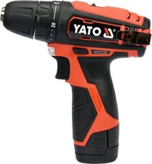 YATO DRILL DRILL 12V 30Nm 1x2.0Ah LI-ION цена и информация | Шуруповерты, дрели | 220.lv