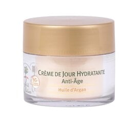 Dienas krēms Le Petit Olivier Argan Oil Moisturizing Day Cream, 50 ml cena un informācija | Sejas krēmi | 220.lv