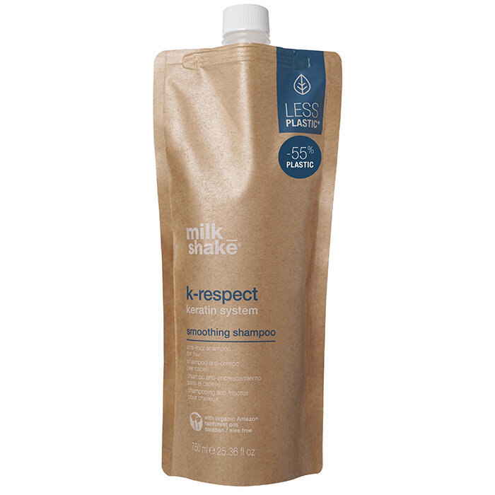 Izlīdzinošais matu šampūns K-Respect Keratin System, 750 ml cena un informācija | Šampūni | 220.lv
