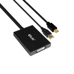 CLUB 3D CAC-1130 MiniDisplayPort 1.2a to Dual Link DVI-D Active Adapter цена и информация | Адаптеры и USB разветвители | 220.lv