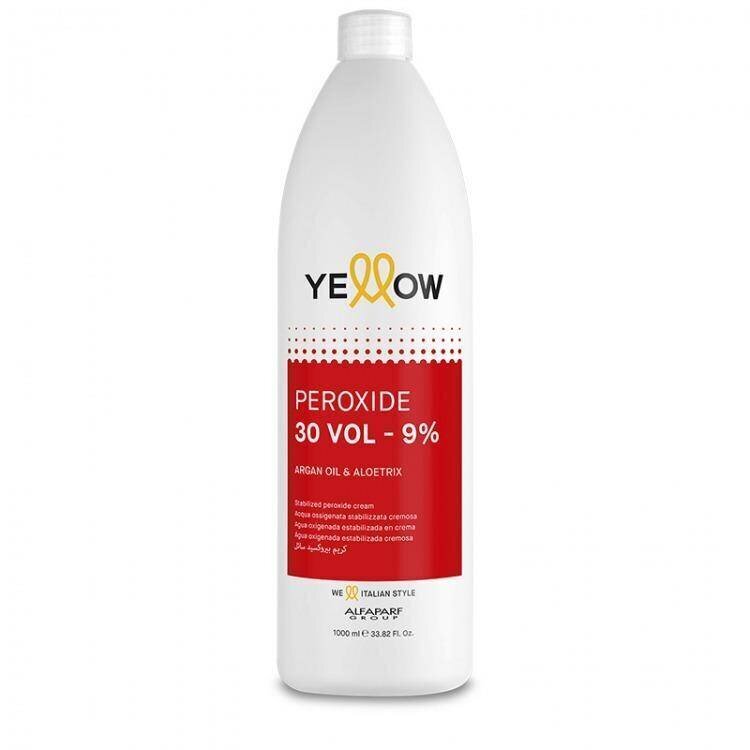 Oksidētājs Alfaparf Yellow Peroxide 10 VOL 9%, 1000 ml cena un informācija | Matu krāsas | 220.lv