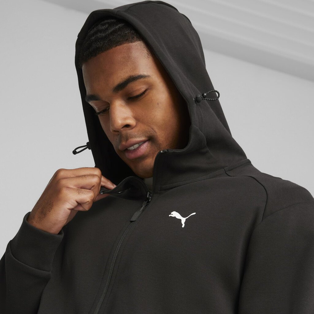 Puma jaka vīriešiem Rad/Cal Full-Zip, melna cena un informācija | Vīriešu jakas | 220.lv