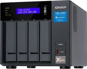 Qnap TVS-472XT-I3-4G cena un informācija | Cieto disku somas un apvalki | 220.lv