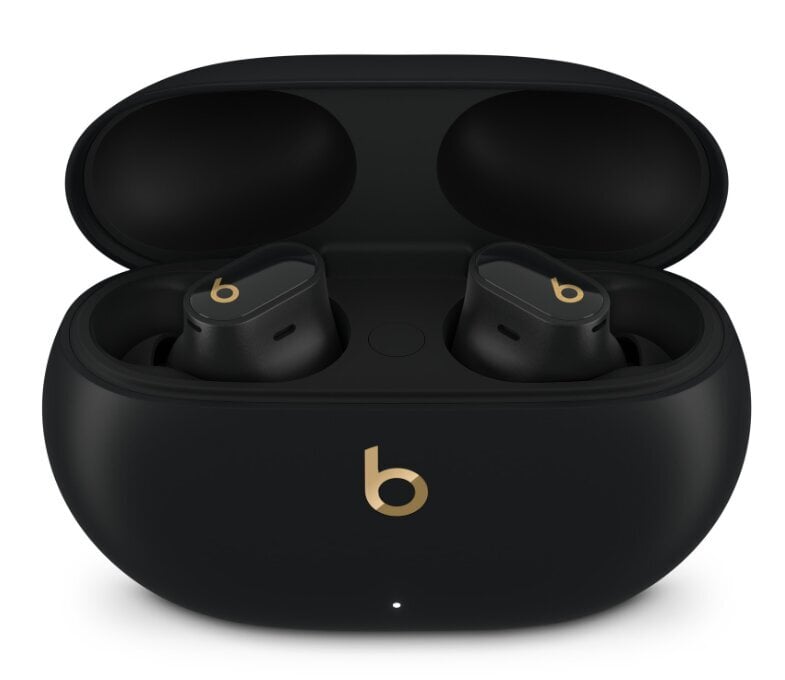 Beats Studio Buds + - True Wireless Noise Cancelling Earbuds - Black / Gold - MQLH3ZM/A cena un informācija | Austiņas | 220.lv