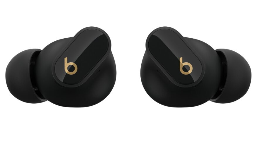 Beats Studio Buds + - True Wireless Noise Cancelling Earbuds - Black / Gold - MQLH3ZM/A cena un informācija | Austiņas | 220.lv